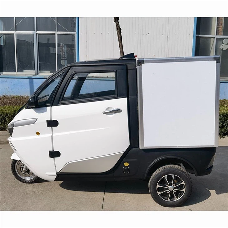 L5e China Pedal Cargo Tricycle New Energy Electric Delivery Vehicle With Van Box For Sale L5e China Pedal Cargo Tricycle New Energy Electric Delivery Vehicle With Van Box For Sale