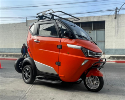 Stijlvol elektrisch voertuig, zuinige stadsforens met EU-certificering Mini elektrische stadsauto